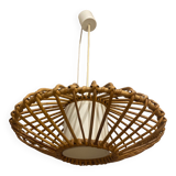 Vintage rattan pendant lamp