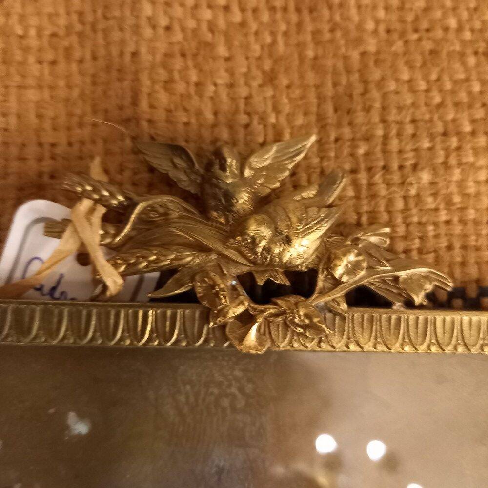 Vintage birds photo frame