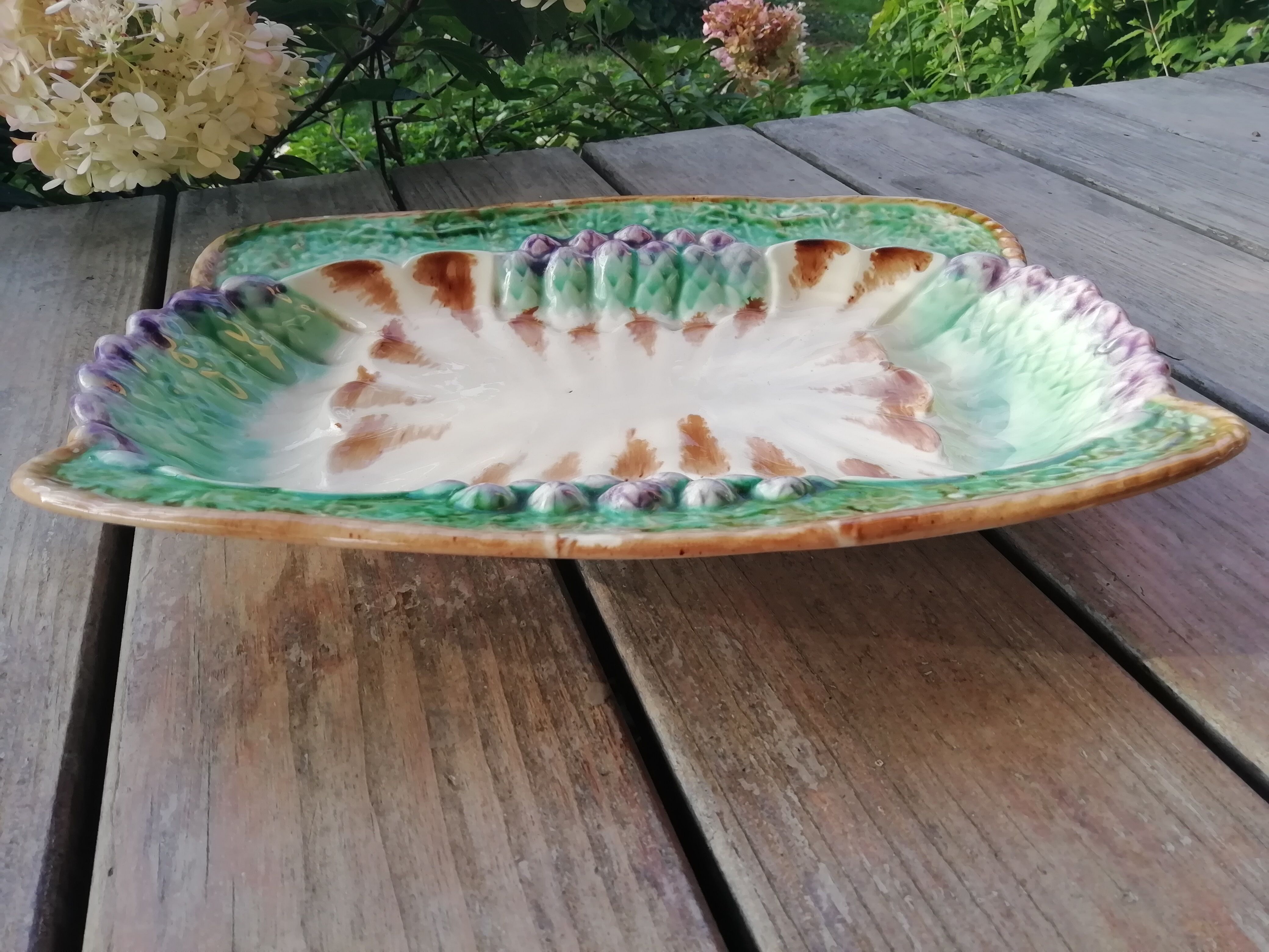 Slurry asparagus dish