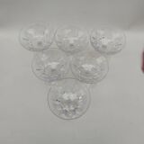 6 Villeroy & Boch crystal champagne glasses, Parzival model