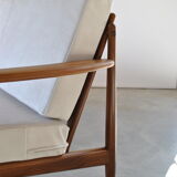 Danish scandinavian sofa distributed to Roche Bobois 1960