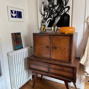 Brazil. Bar cabinet in caviuna and rosewood