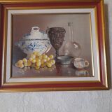Tableau  nature  morte  de  jp. maugard