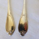 2 vintage silver plated Ercuis teaspoons