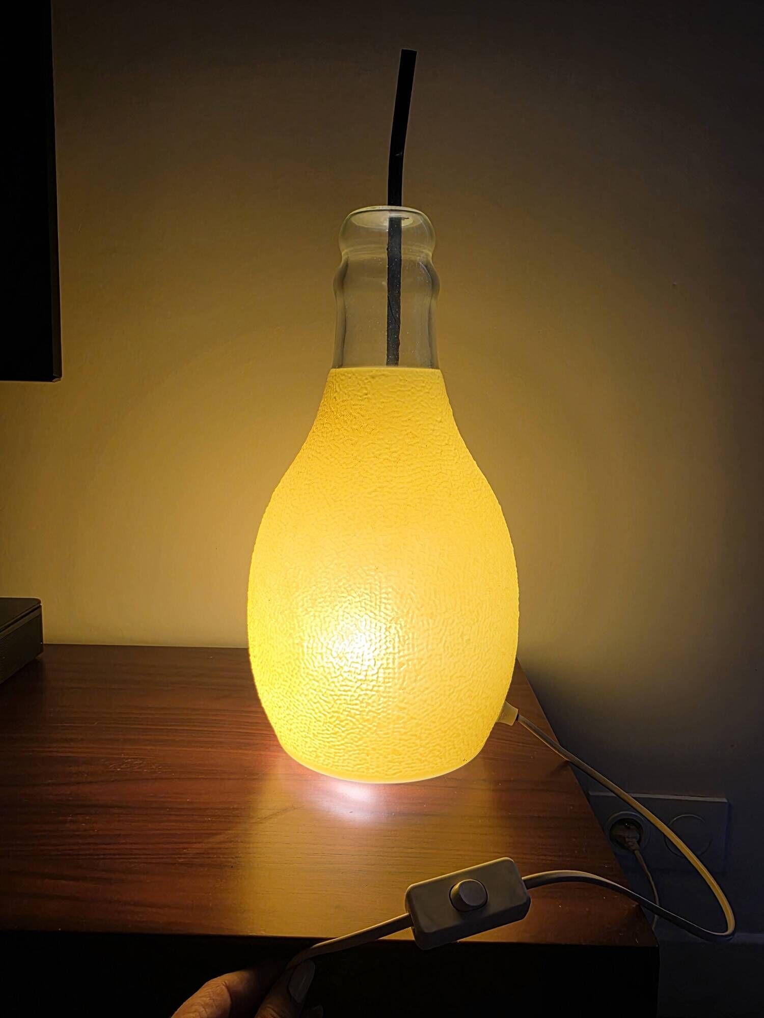 Table lamp Bottle Orangina ArtScène Creations
