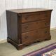 Late 19th century English oak chest of drawers