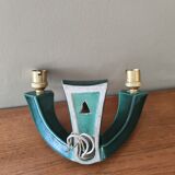 Vintage ceramic wall light