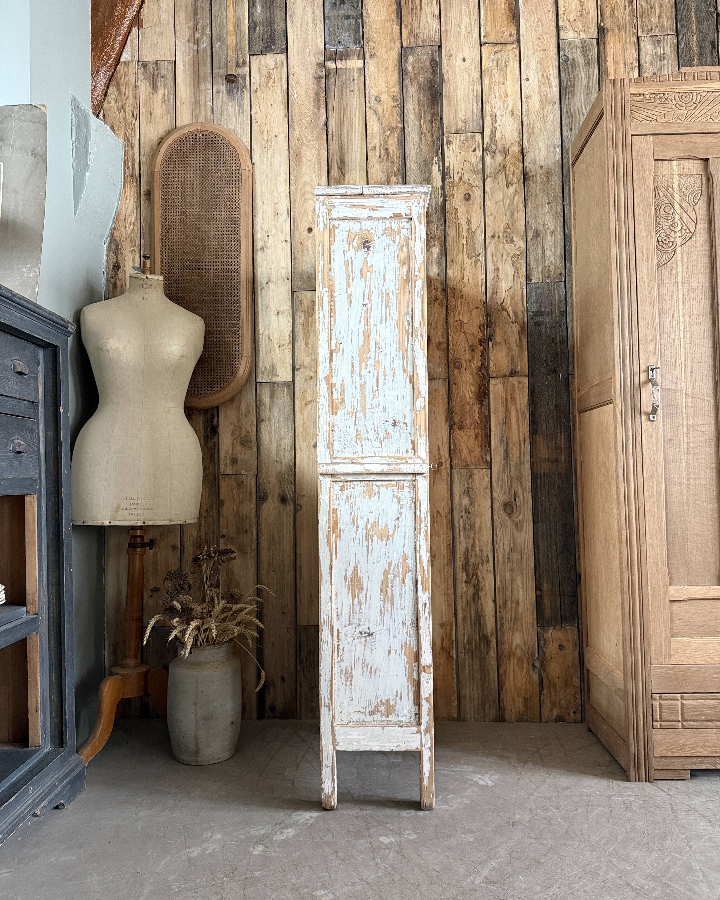 Armoire parisienne patinée
