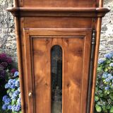Comtoise clock in cherry style Louis XV period 19th region Fougères.