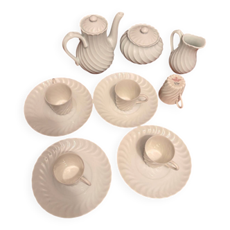 Vintage Haviland Limoges coffee service, 12 pieces in excellent condition.