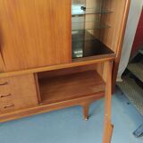 High teak sideboard