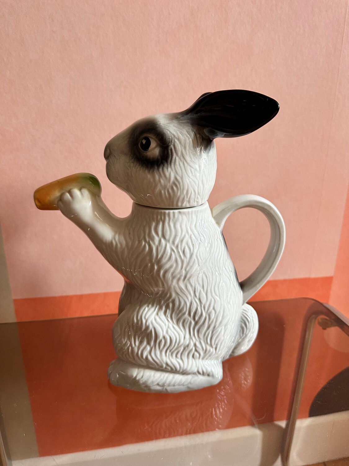 Vintage Rabbit Teapot HJ Wood England
