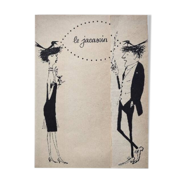 Damaging illustration from 1962 "the jacassin"