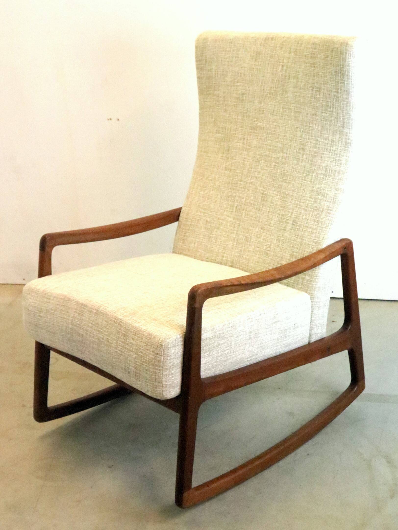 Ole Wanscher pour France & Son rocking chair 'Ulfborg' vintage