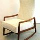 Ole Wanscher pour France & Son rocking chair 'Ulfborg' vintage