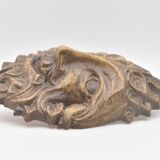 Vintage terracotta mask