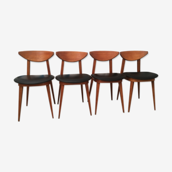 Chairs model "fontaria" from baumann around 1970