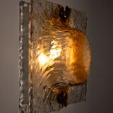 Toni Zuccheri, wall lamp for Venini, Italy 1960's