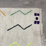 Azilal wool carpet 168x253cm