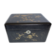 Lacquered wooden jewelry box