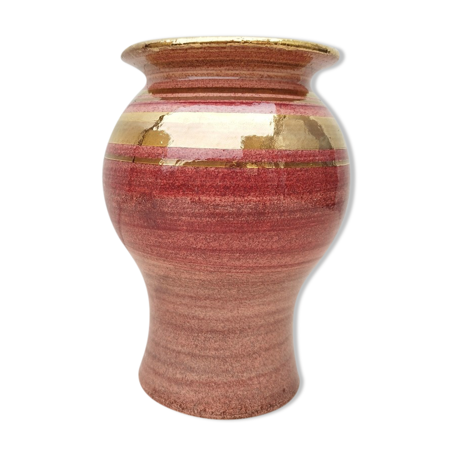 Georges Pelletier ceramic vase decoration