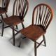 Set of 4 Windsor dining chairs