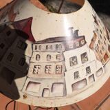 Lampe à poser tout en métal vintage