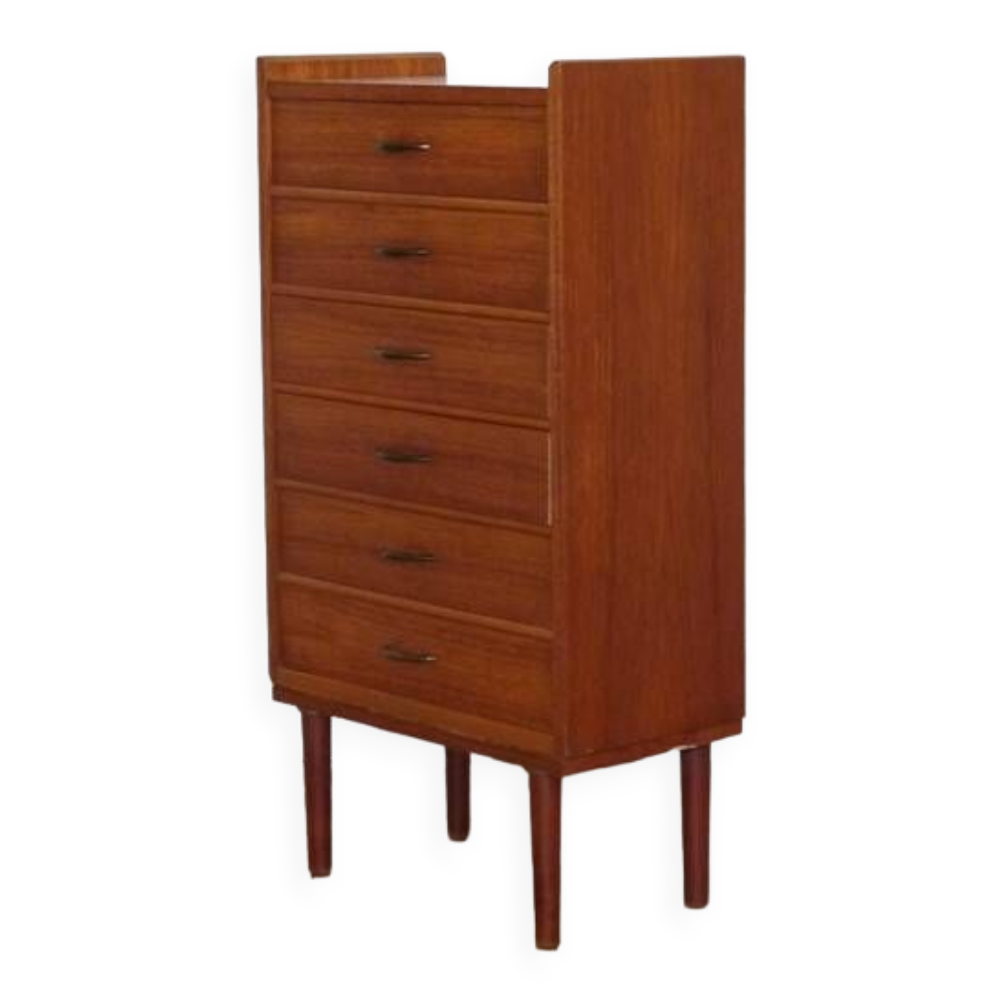 Vintage Scandinavian teak chest of drawers 1960