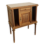 Louis XVI style wood and marble furniture