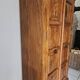 Armoire en bois massif (palissandre) – Sculptures éléphants