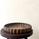 Ceramic pie dish (turned stoneware) France 1960