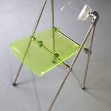 Modern folding chair in plexiglass Giancarlo Piretti - EDA Concept