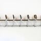 Set of 8 Dining Chairs Style B32 by Marcel Breuer