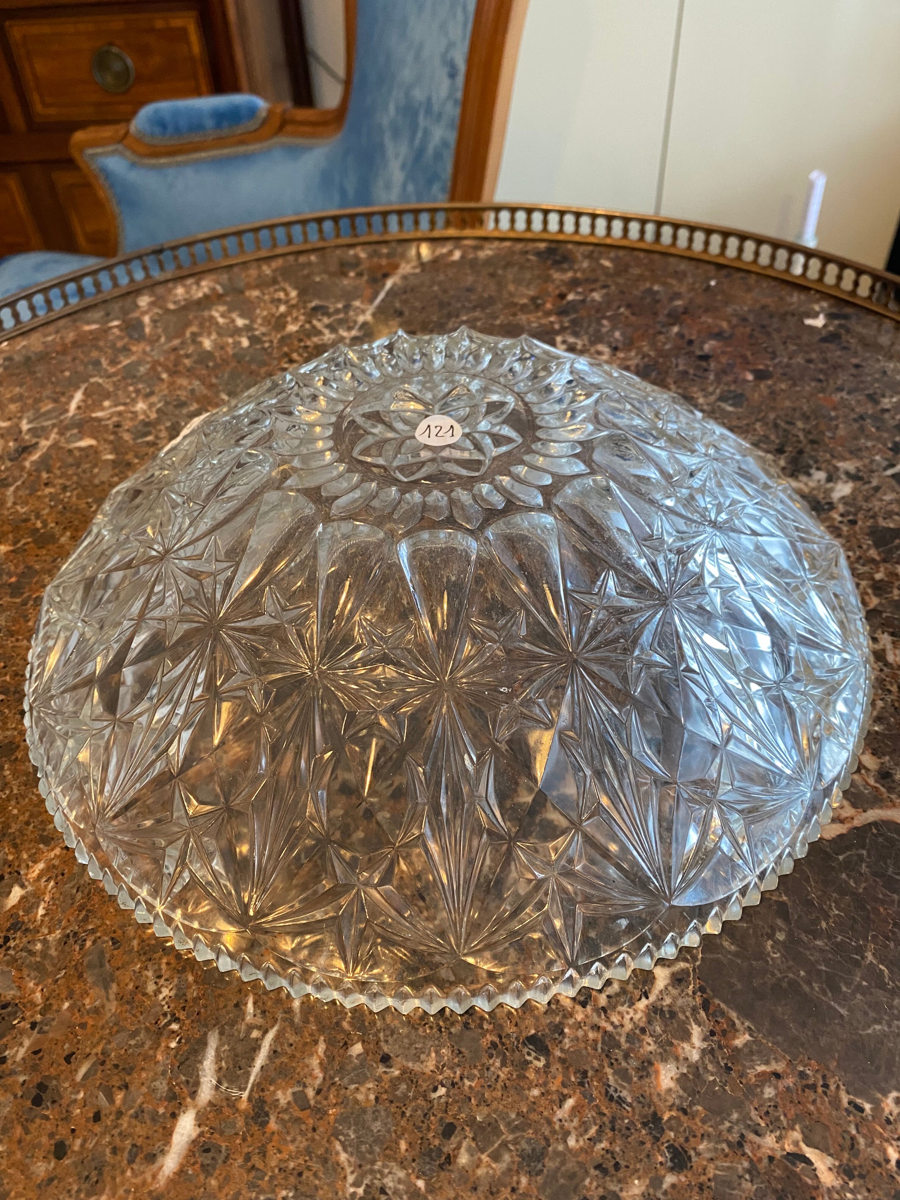 Saladier cristal