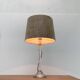 Mid-century German Tiffany glass table lamp by Ingo Maurer, 1960s.