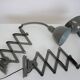 Set of Two Adjustable Industrial Wall Lamps, 1950's, Czechoslovakia