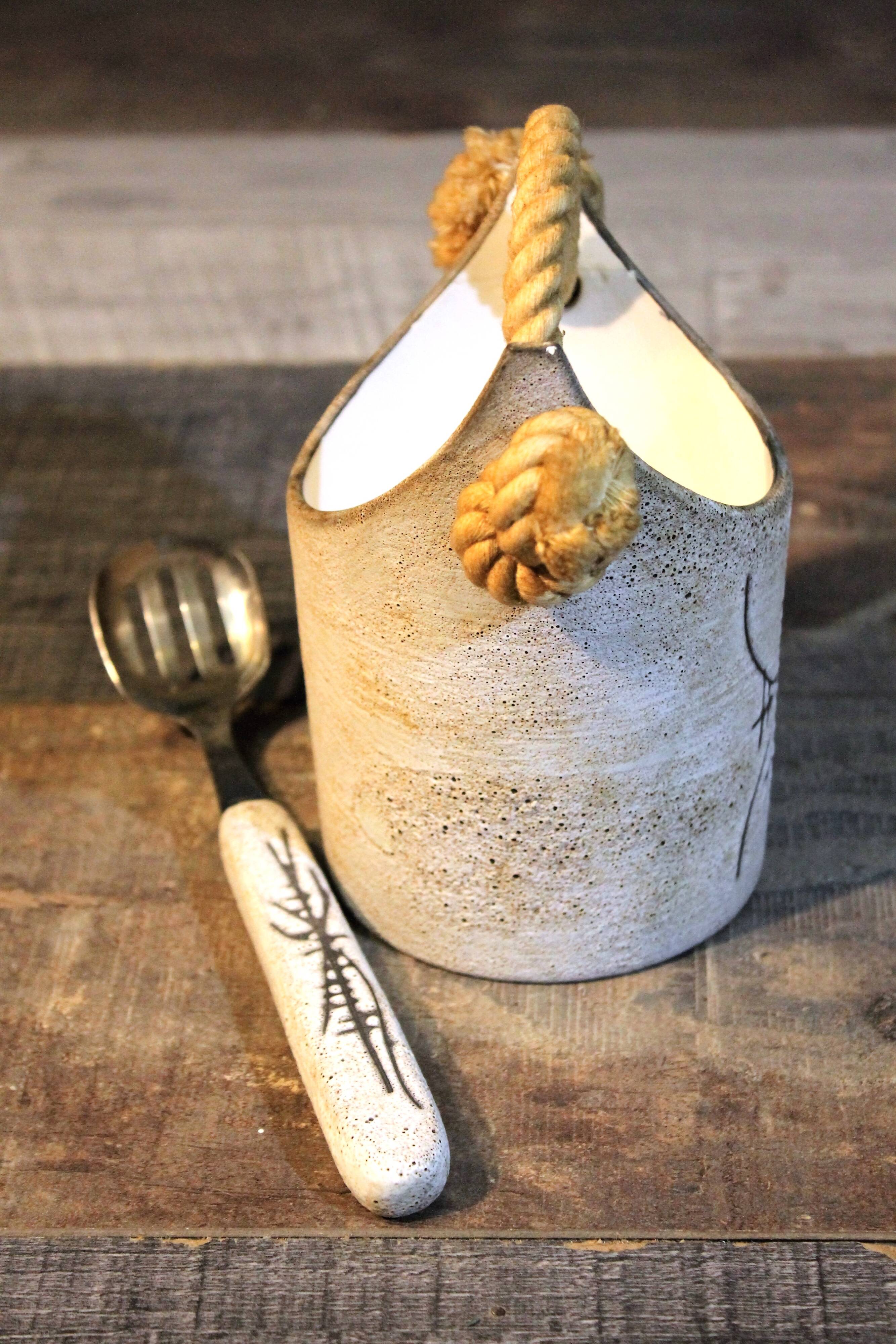 Ice bucket Vallauris 1950s