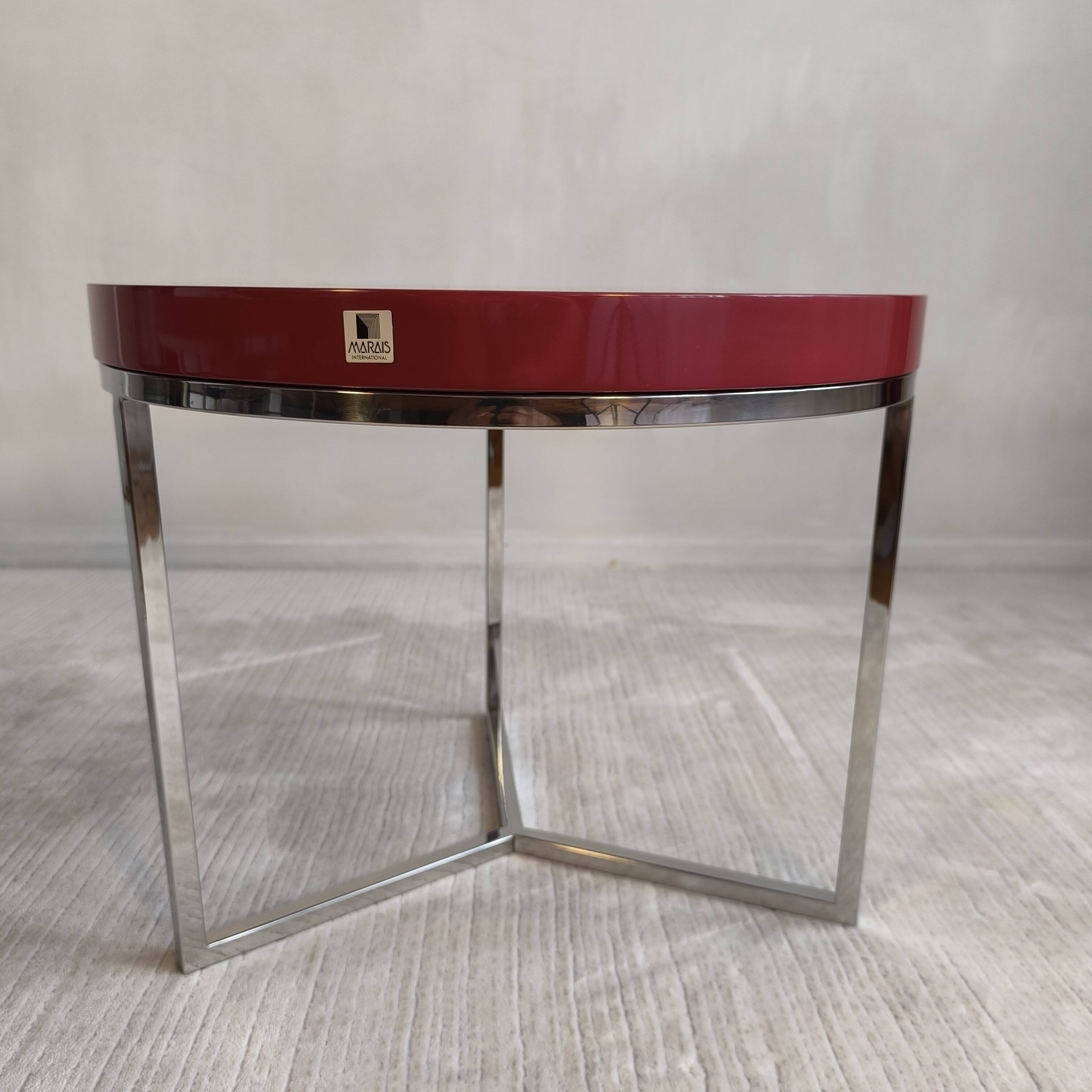 Magnificent “satellite” coffee tables by marais international