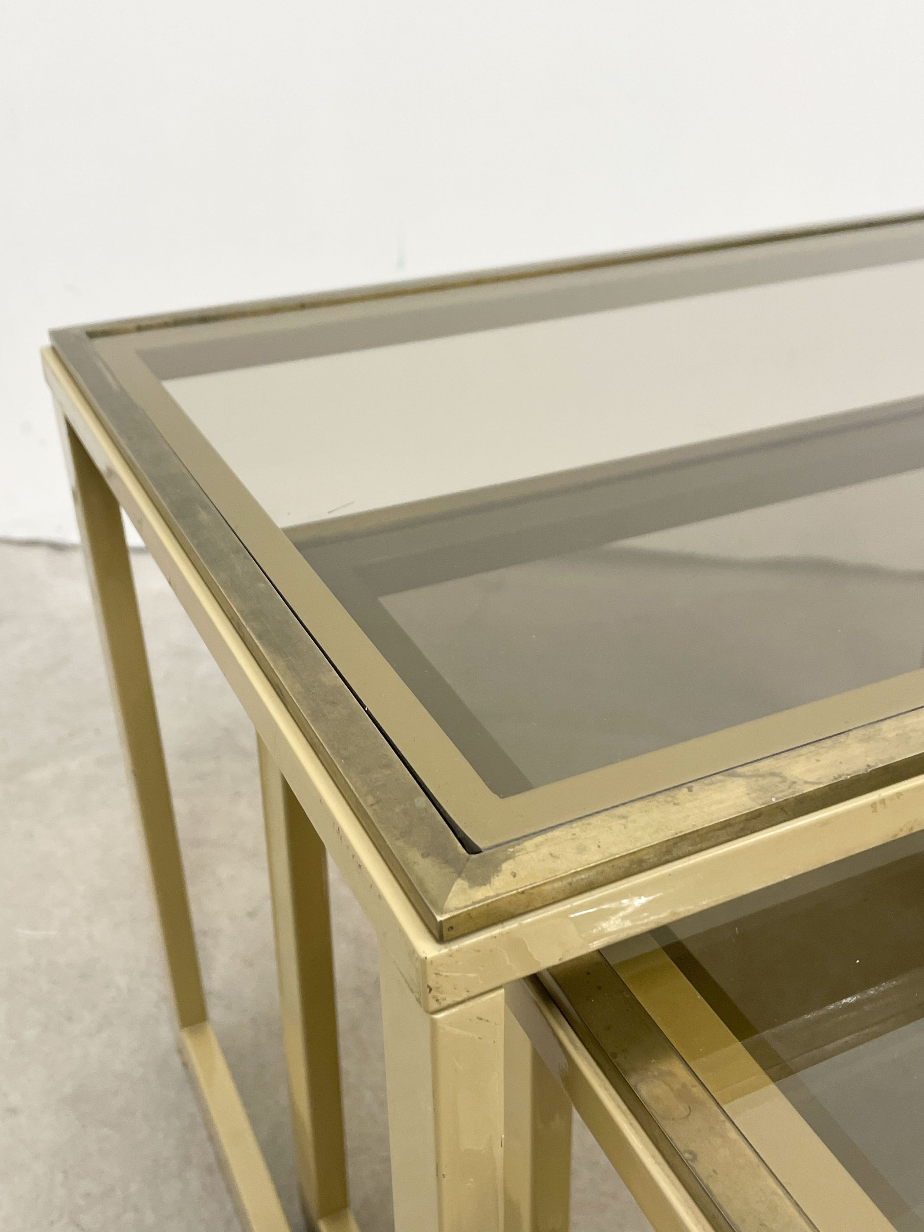 Trio de tables gigognes