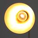 Lampe sur pied italienne avec base en marbre par Stillux