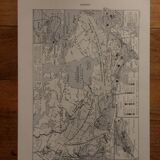 Original lithograph on Canada