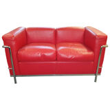 2-seater sofa LC2 from Cassina