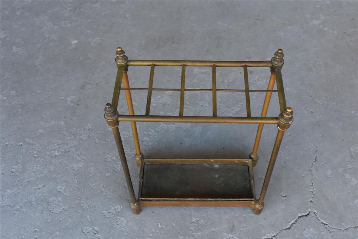 Porte-parapluie en laiton époque 1900