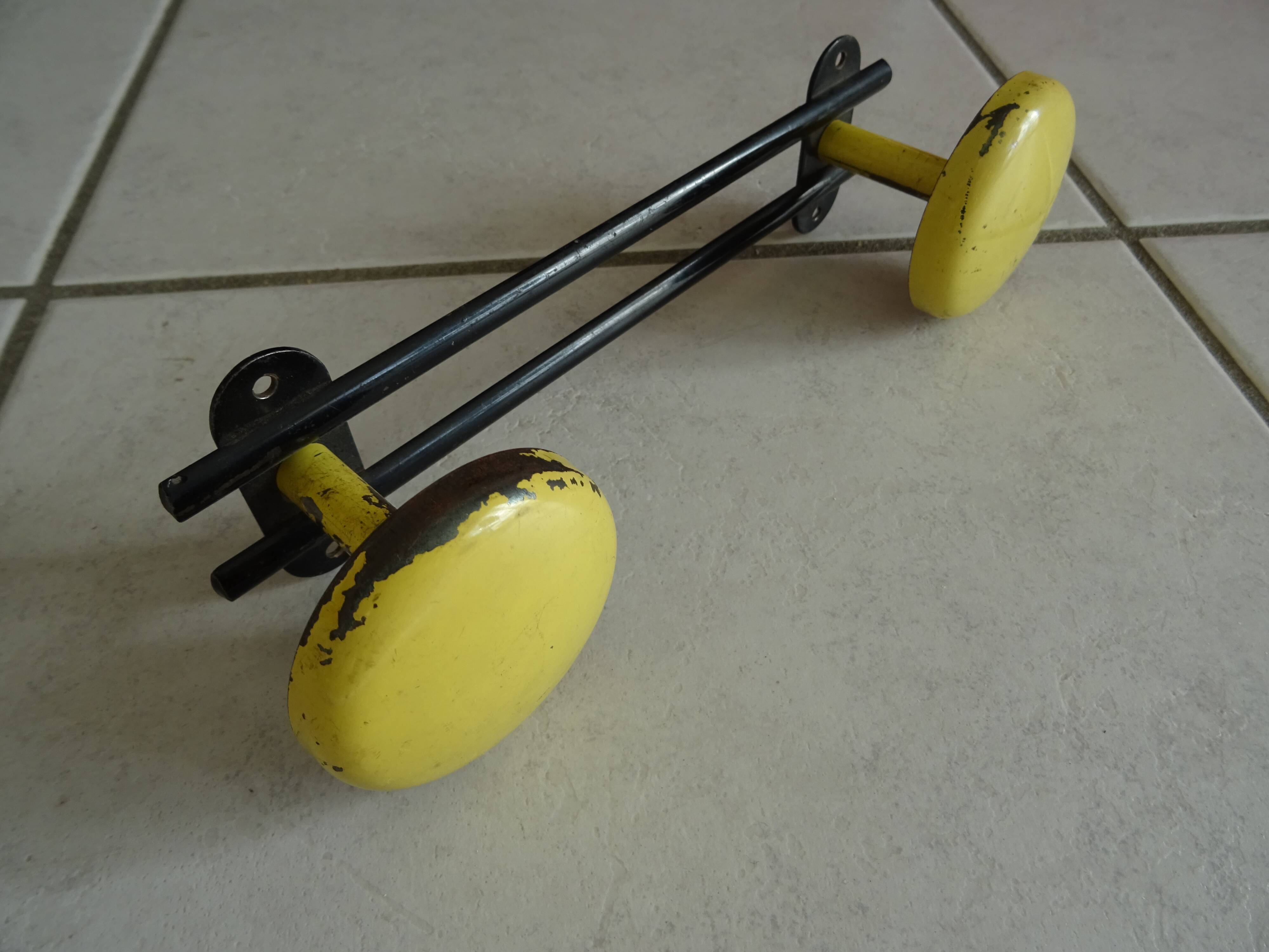 Vintage wall coat rack year 60