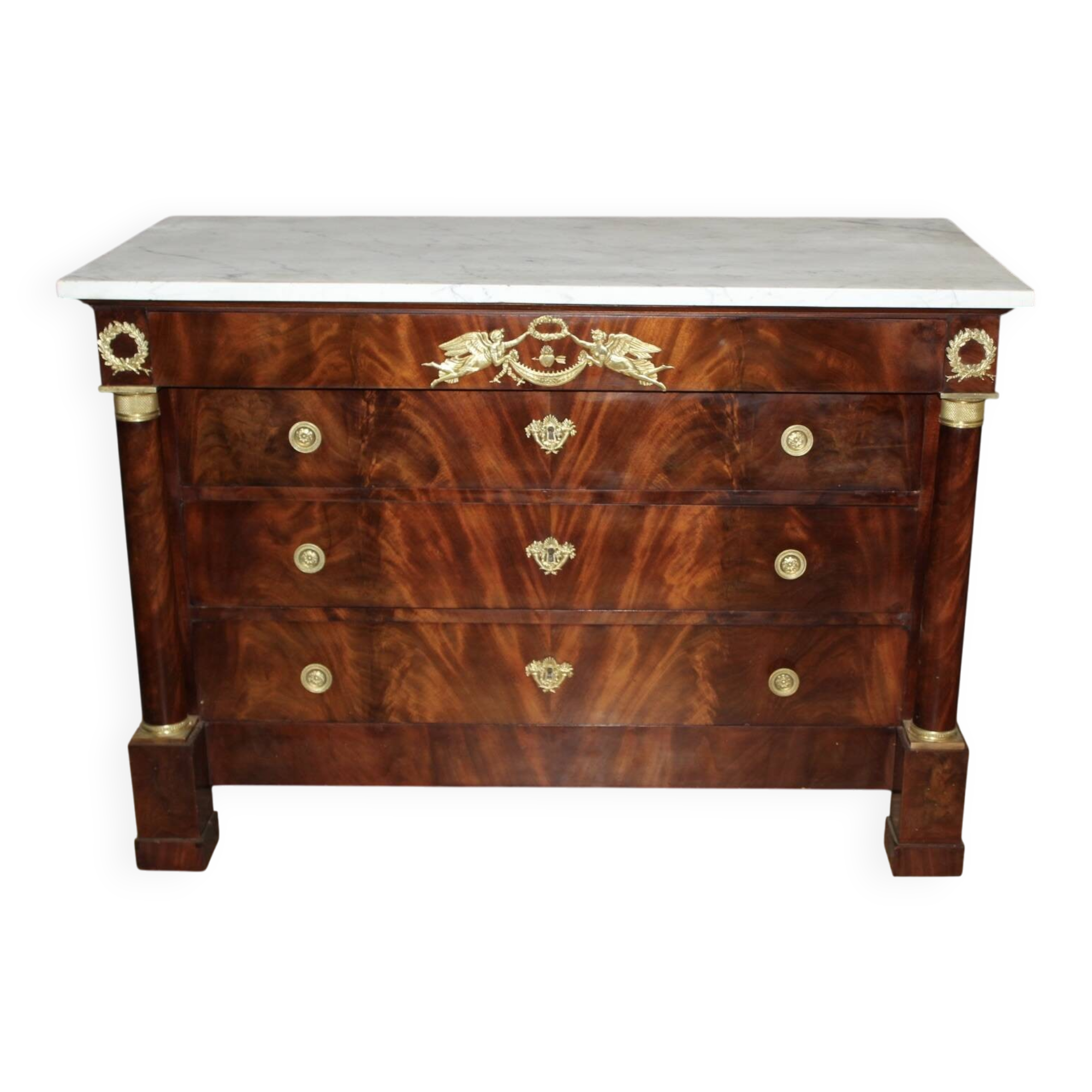 Commode Empire en acajou début XIX