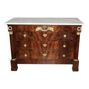 Commode empire en acajou - xix