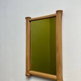 Vintage bamboo mirror 1960s