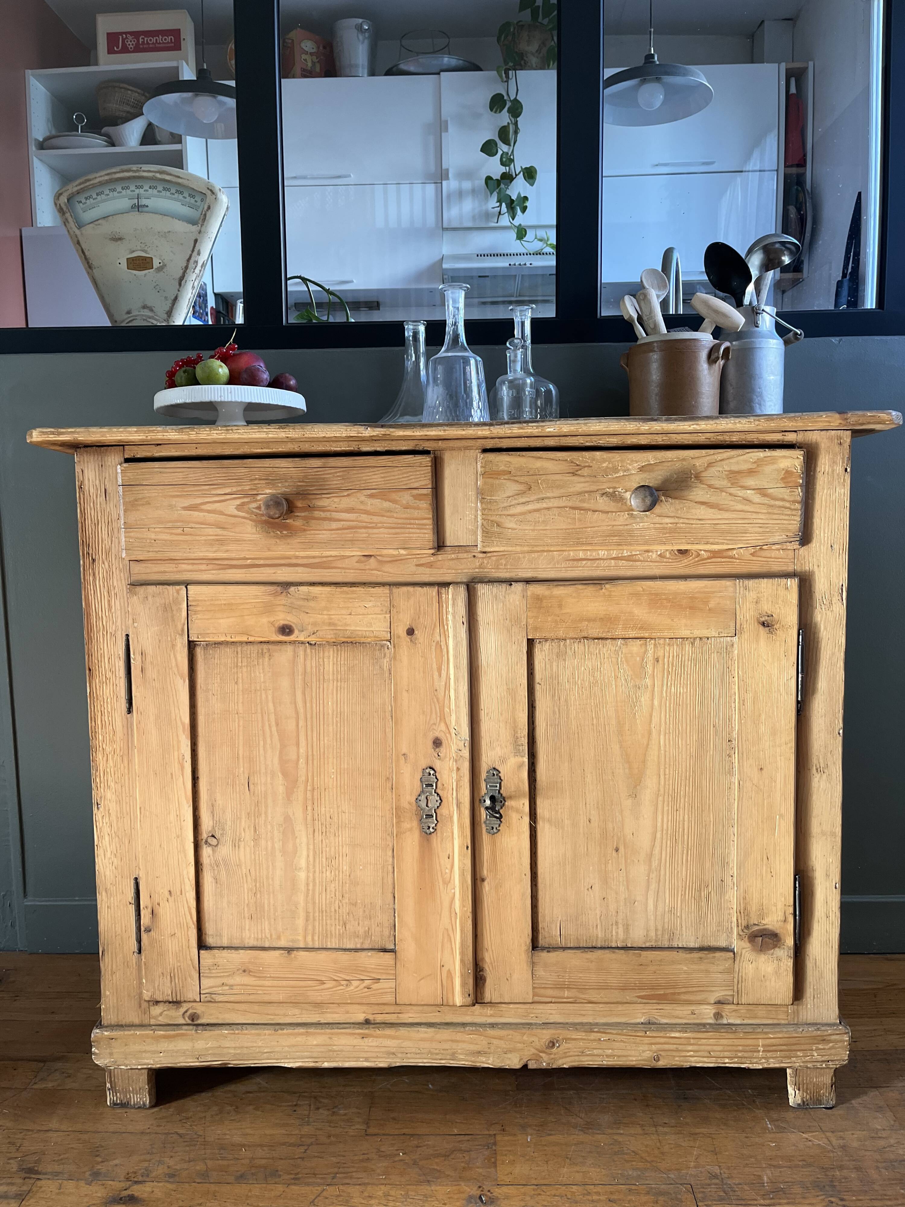 Vintage English sideboard
