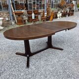 Extensible Baumann table in oak from the 1960s.