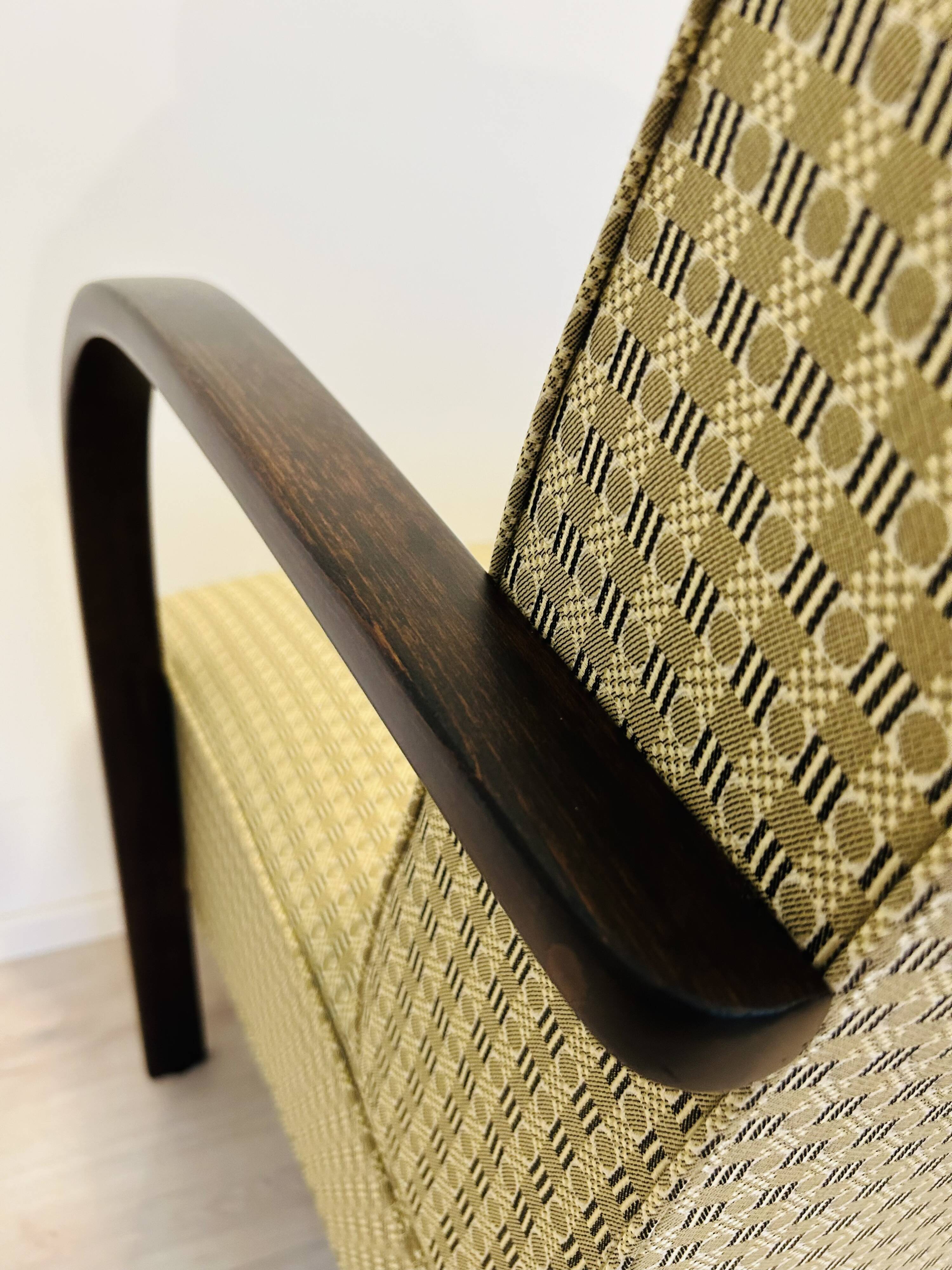 Fully Restored Thonet Lounge Armchair 1950's